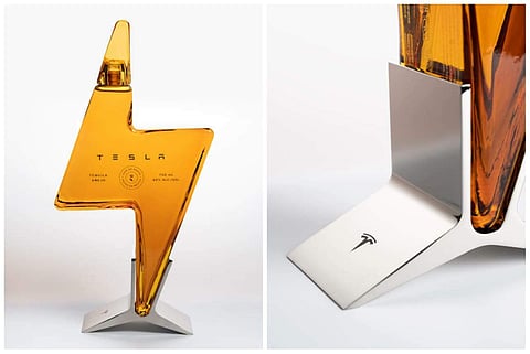 Elon Musk-owned electric car manufacturer Tesla has officially launched Tesla Tequila -- an exclusive, small-batch premium 100 per cent de agave tequila.