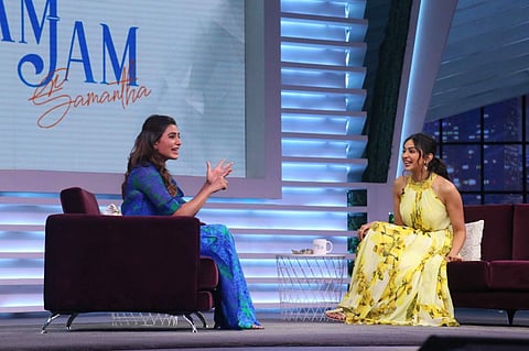 See pics: Rakul Preet and director Krish join Samantha as the latest star guests on Sam Jam