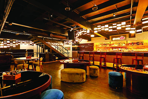 A glimpse of the interiors at Level Up