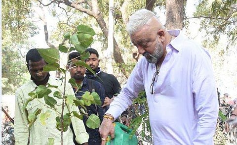 Sanjay Dutt taking up Green India Challenge