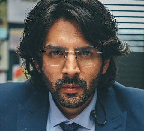 Kartik Aaryan in Dhamaka