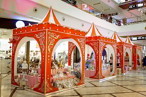 A glimpse of the Christmas market at Phoenix Market City in Chennai