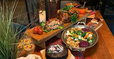 Xmas feasting at Fusion 9, Hyderabad
