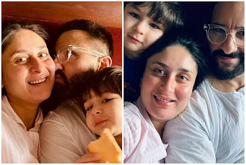 Kareena Kapoor Khan posts pictures with son Taimur and actor husband Saif Ali Khan