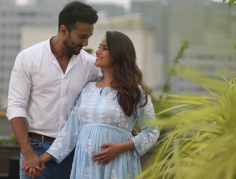 Anita Hassanandani with husband Rohit Reddy