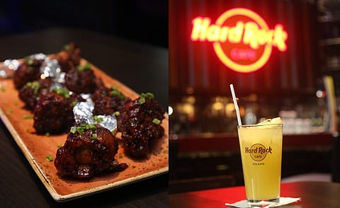 Hard Rock Cafe has a street food menu