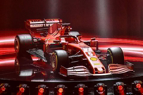 Feast your eyes: Ferrari unveils gleaming new SF1000 car for coming Formula One season