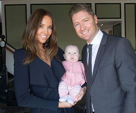 Michael Clarke and Kyly Clarke