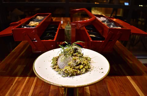 Fancy some bhel puri with your cocktail?