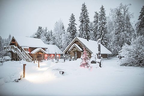 Lapland Guesthouse. Pic: Tina Strafen/VisitSweden