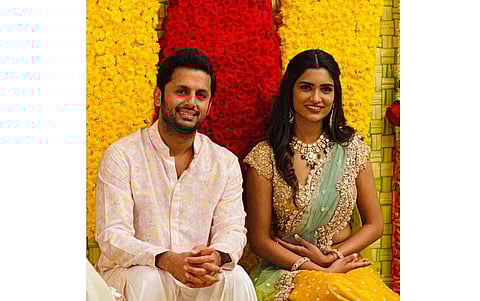 Nithiin and Shalini