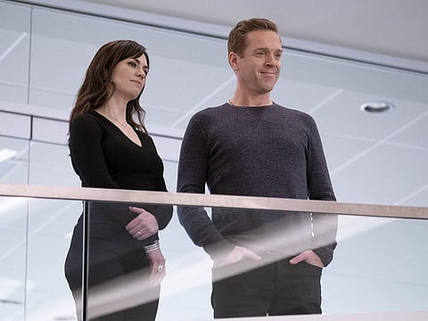 Damian Lewis and Maggie Siff