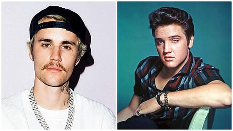 Justin Bieber and Elvis