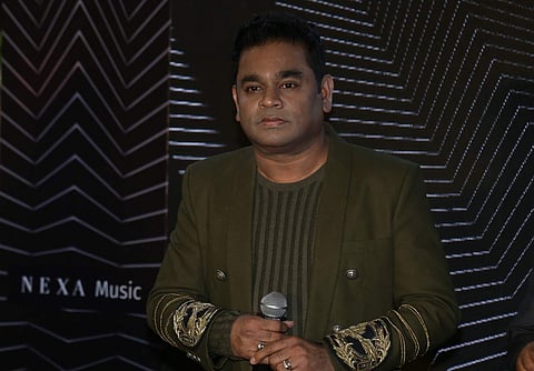 AR Rahman at the launch of his music video You Got Me by Nexa Music