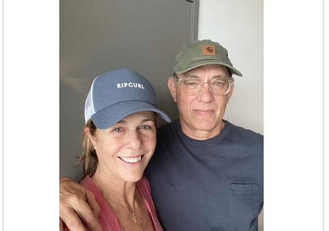 Rita Wilson and Tom Hanks