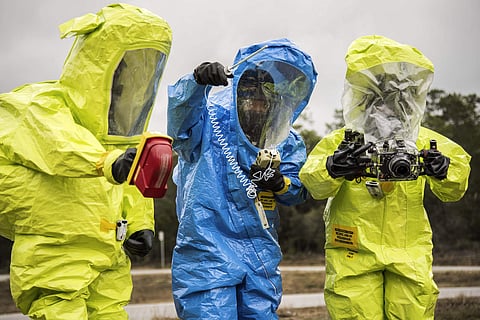 Hazmat suits (Photo: Internet/File)