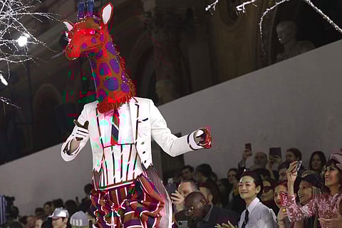 The Thom Browne fashion collection (Photo by Vianney Le Caer/Invision/AP)