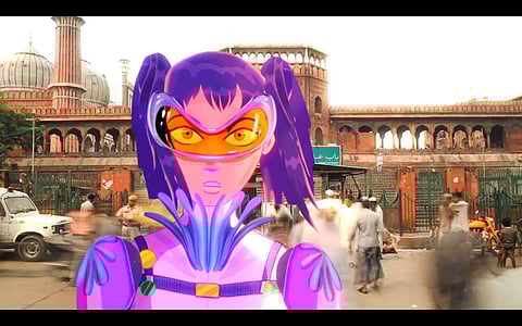 Screenshot of the video, Rebirth