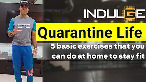 CrossFit coach Dushyant Khilnani shares an easy to do workout plan