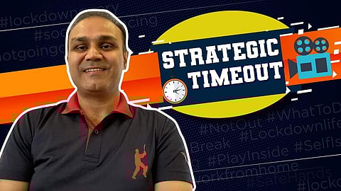 Virender Sehwag in Strategic Timeout