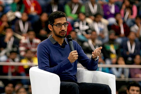 Google CEO Sundar Pichai (Photo: IANS)