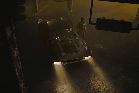 First look of the new Batmobile (Source: Twitter)
