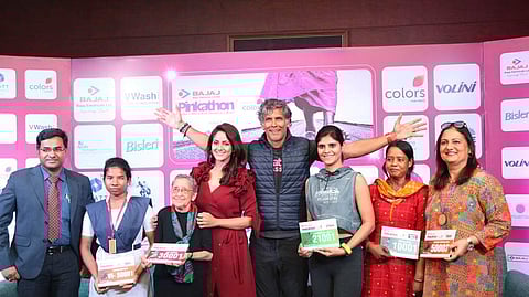 Pinkathon ambassador Milind Soman does not believe in diets or gymming 