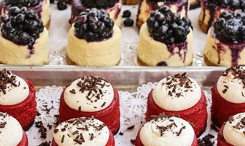 Assorted cheesecakes