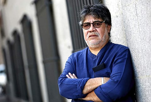 Chilean writer Luis Sepulveda (Marta Fernandez/Europa Press via AP, File)