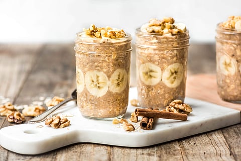 Recipe: Simplify your mornings with this delicious Banana Bread overnight oats