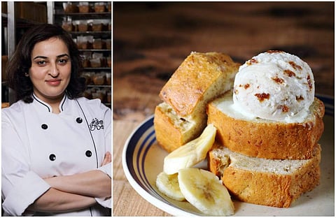 Baker Aditi Handa shares the recipe of Banana Bread
