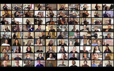 The Met Opera's At-Home gala (Metropolitan Opera via AP)