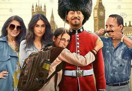 A poster of Angrezi Medium