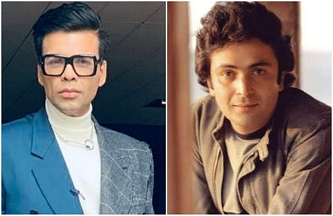 Karan Johar penned a heartfelt tribute for one of Bollywood's greatest cine icons, Rishi Kapoor