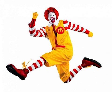 McDonald's primary mascot Ronald McDonald