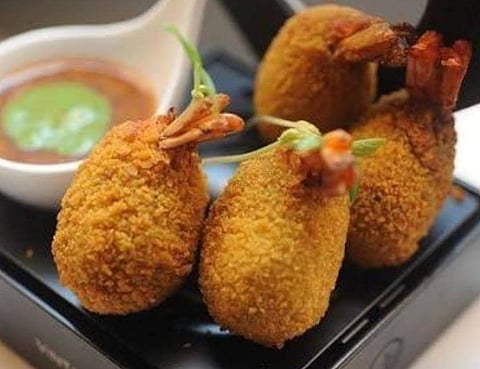 Phulkopir Chingri Chop