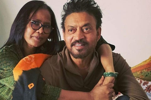 Sutapa Sikdar and Irrfan Khan