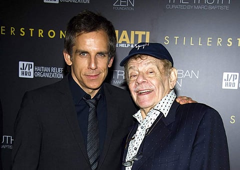 Ben Stiller and his father Jerry Stiller (AP Photo/Charles Sykes, File)