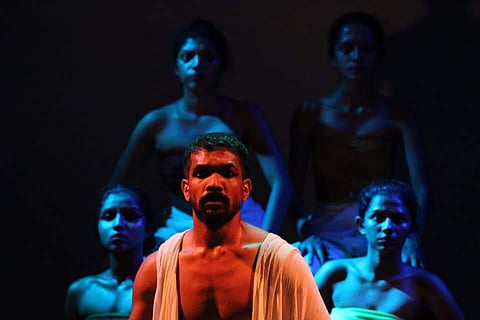 A still from one of the earlier productions by Theatre Nisha