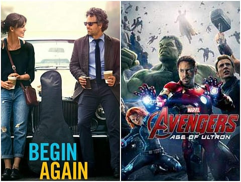 Mark Ruffalo in Begin Again and Avengers
