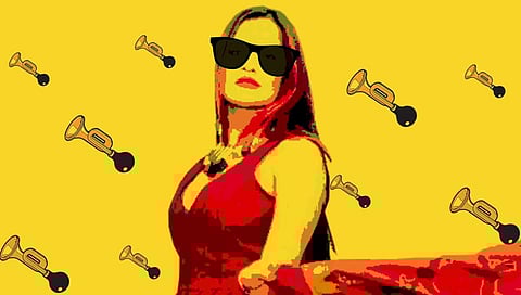 Sona Mohapatra in a still from the reprise of Zalima