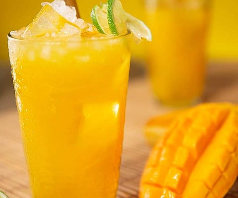 Mango Mojito Mocktail