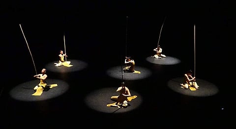 A scene from one of the earlier productions by Nai-Ni Chen Dance Company