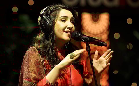 Zeb Bangash in Coke Studio