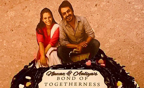 Nawazuddin Siddiqui with Aaliya Siddiqui