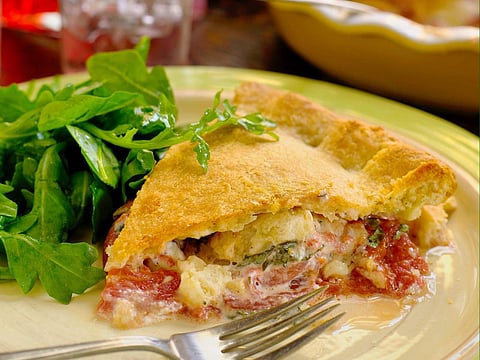 Recipe: This Summer Tomato Pie tastes fabulous couldn't be easier to make