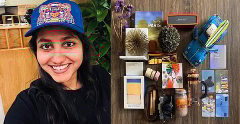 One of Siddhika's friends made her a moodboard