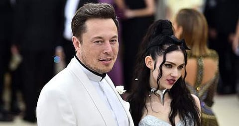 Elon Musk and Grimes at the Met Gala