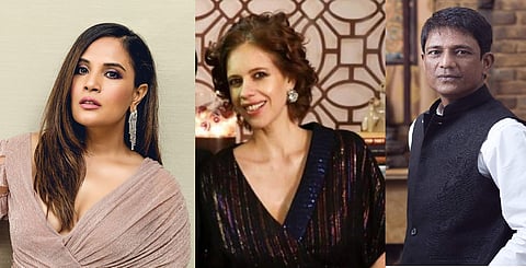 Richa_Chadha,_Kalki_Koechlin_and_Adil_Hussain