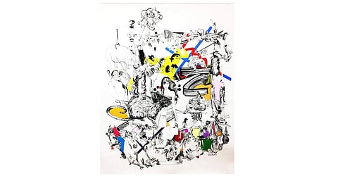 Art work by George Martin P.J